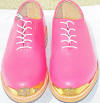 Pink Lizard golf shoe